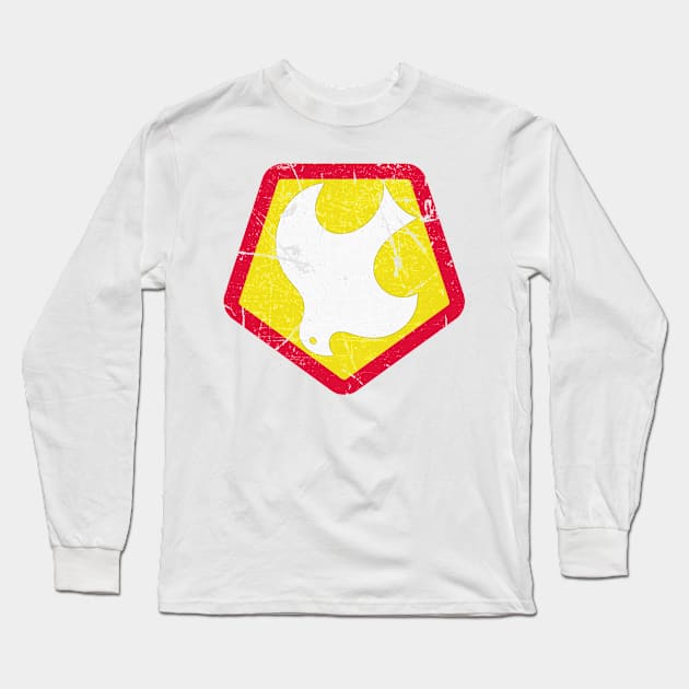 Peacemaker Emblem Long Sleeve T-Shirt by necronder